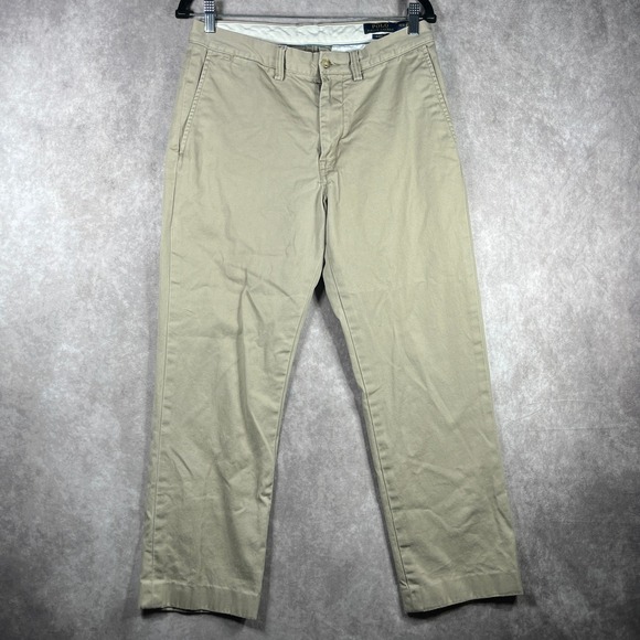 Polo Ralph Lauren Other - Polo Ralph Lauren Pants Mens 30X32 Tan Classic Cotton Twill Classic Fit‎ Preppy